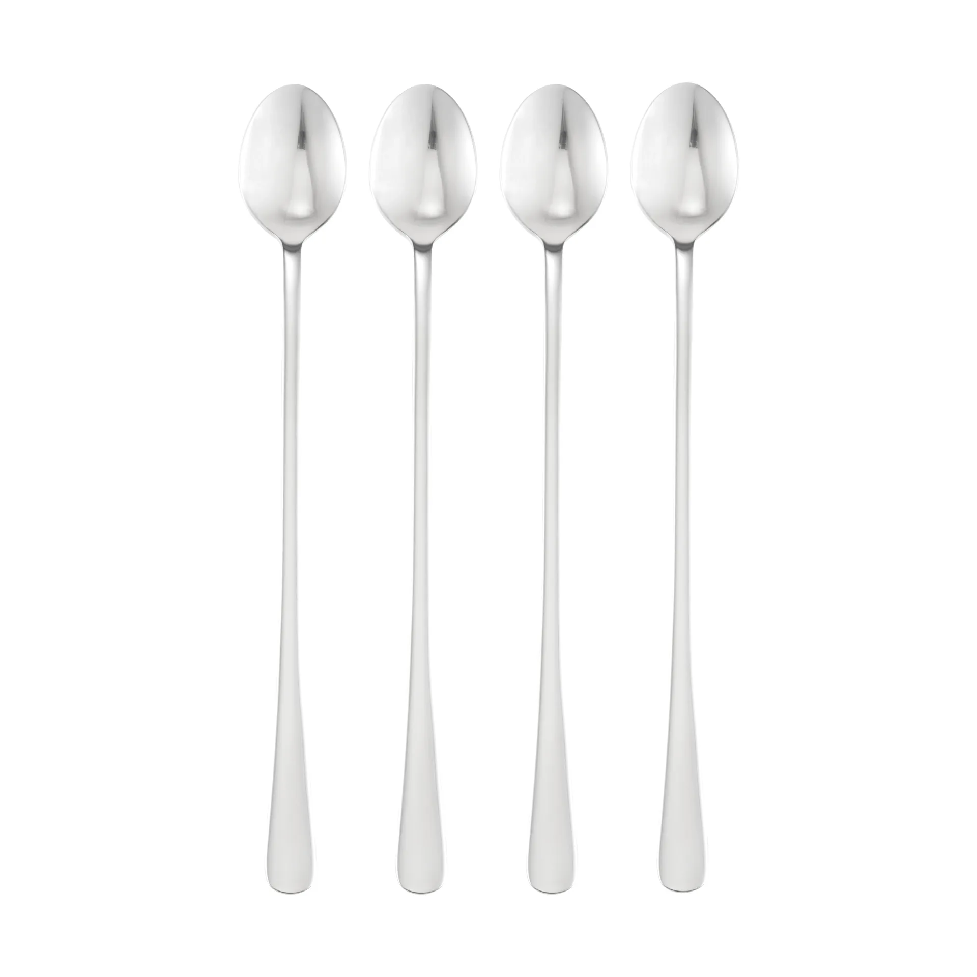 Classic colheres de café, Aço inoxidável, longo, conjunto de 4, 22 cm Dorre
