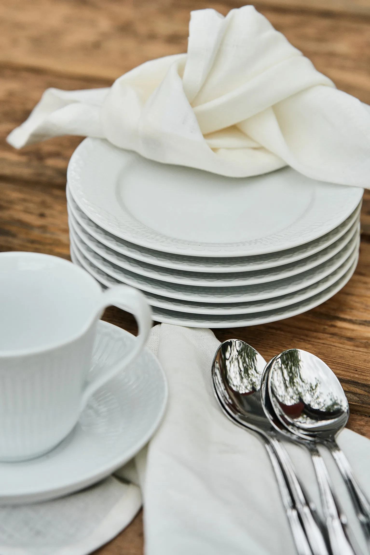 Colher de sobremesa New England, 6 un., Aço inoxidável Dorre