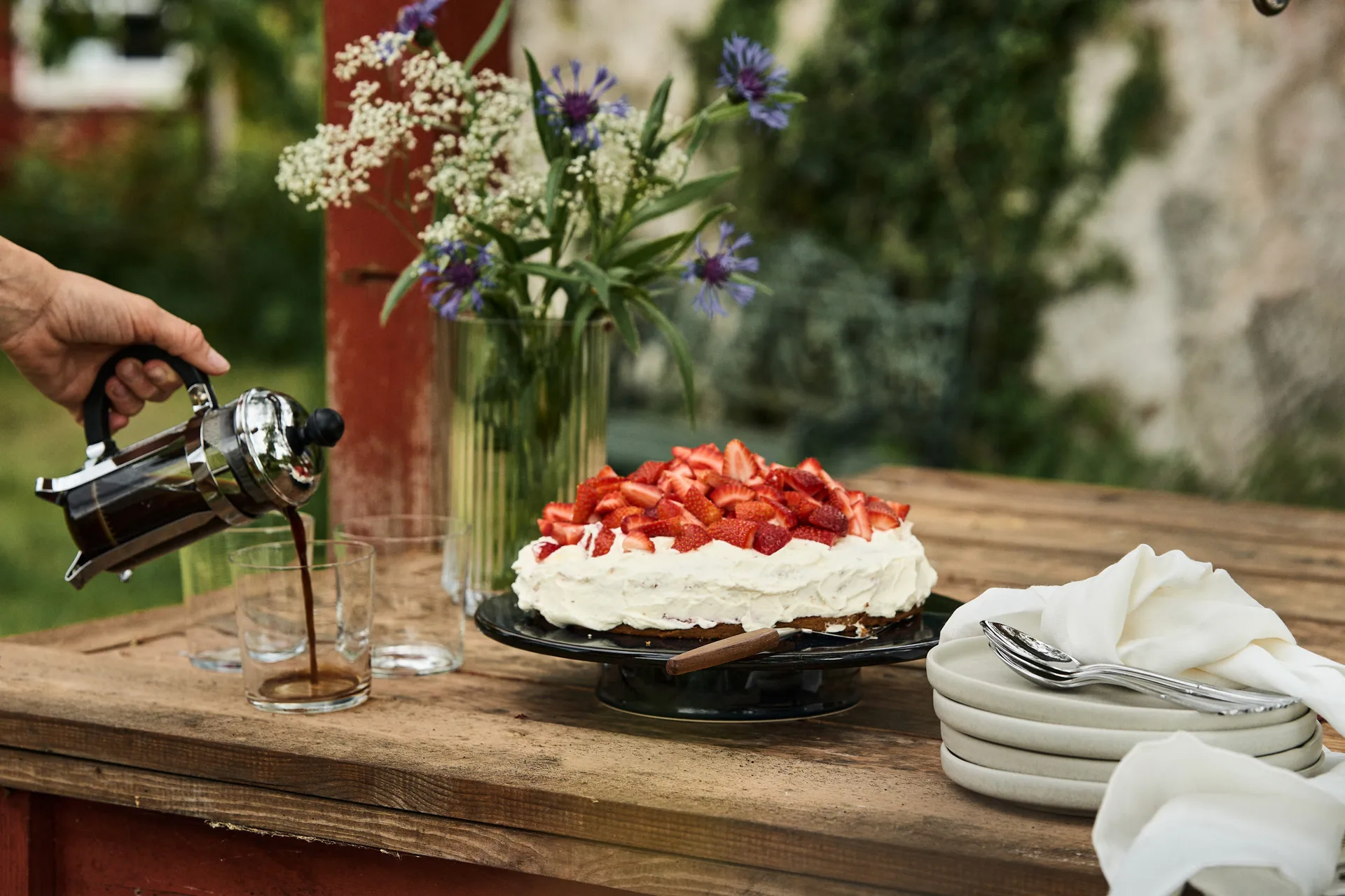 Colher de sobremesa New England, 6 un., Aço inoxidável Dorre