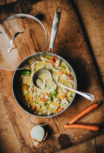 Concha de sopa Classic - Aço inoxidável, 28 cm, 1,2 dl - Dorre
