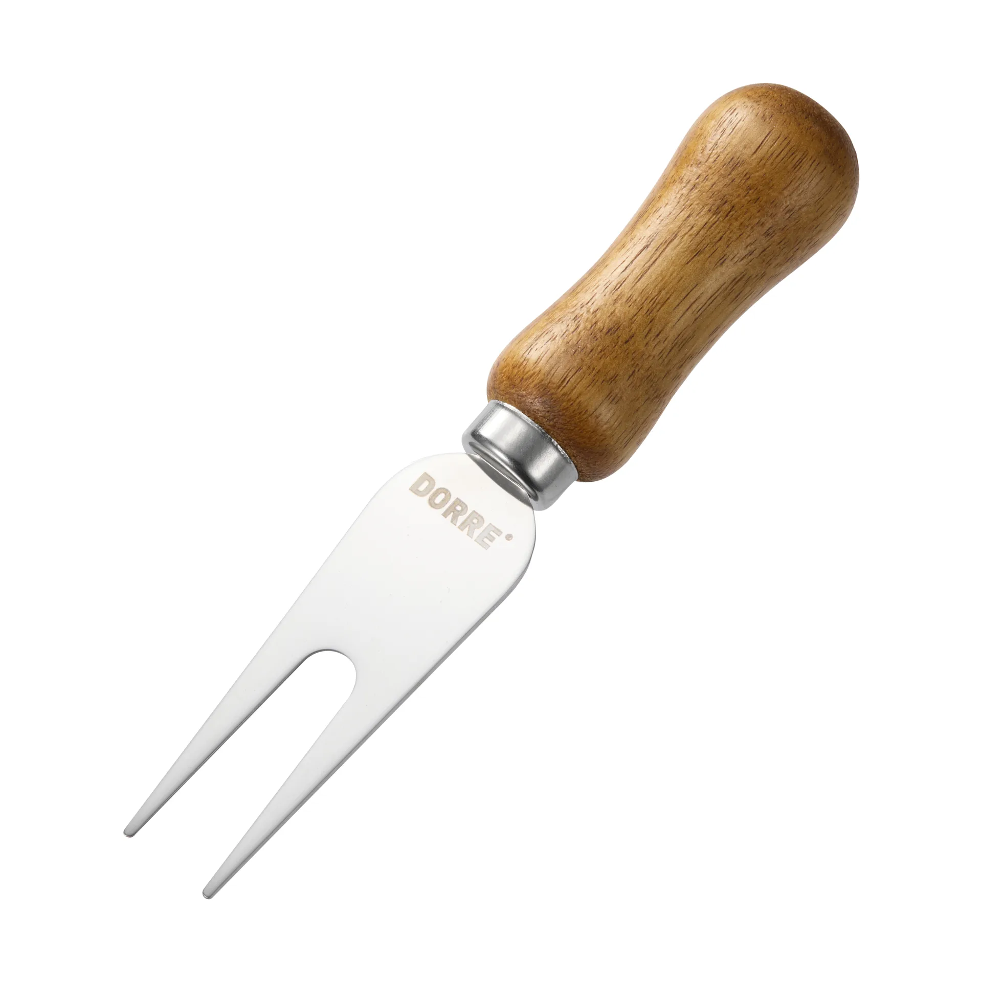Conjunto de facas de queijo Olva, Madeira de acácia, aço inoxidável, 3 peças, 13 cm Dorre