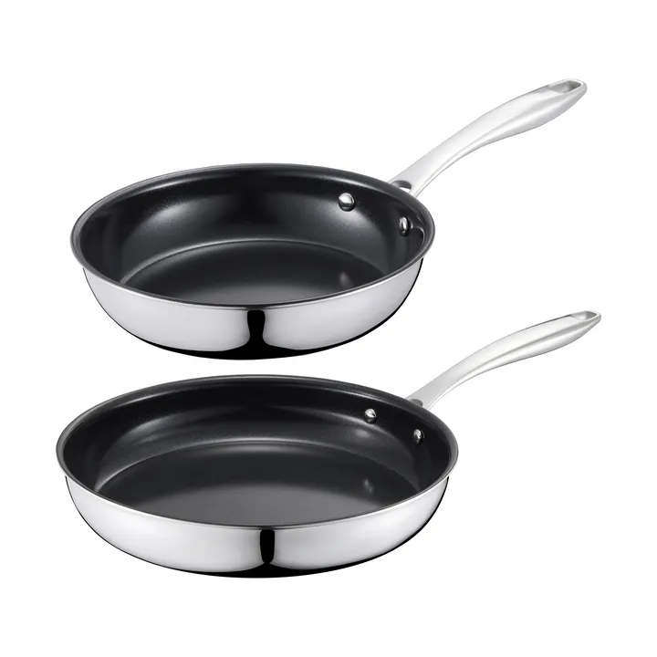 Conjunto de frigideiras Trivence - Revestimento cerâmico, 3-ply, 2 peças - Dorre