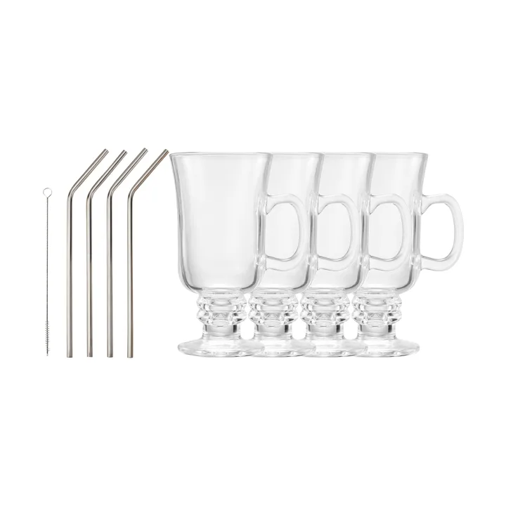 Conjunto de Irish coffee Iona - Copos, 9 peças - Dorre