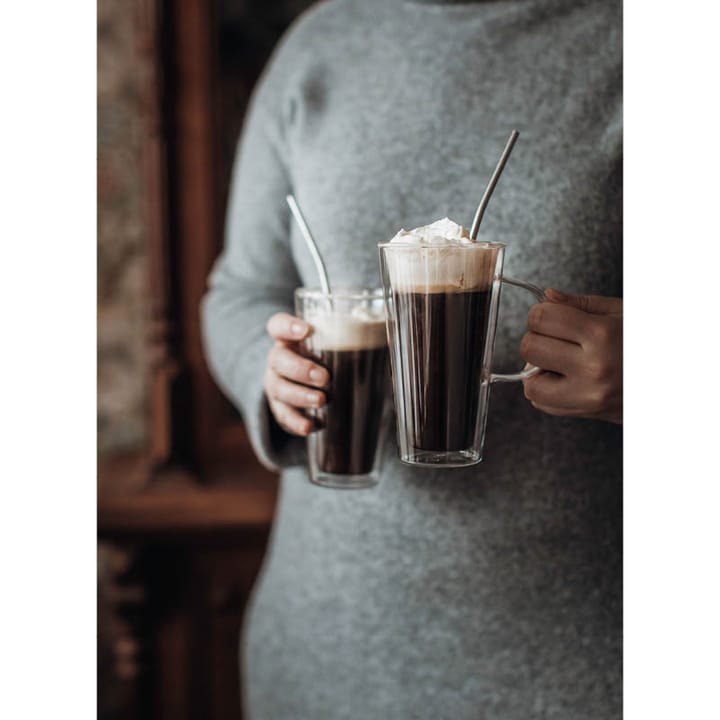 Conjunto de Irish coffee Ite 5 peças, Vidro Dorre