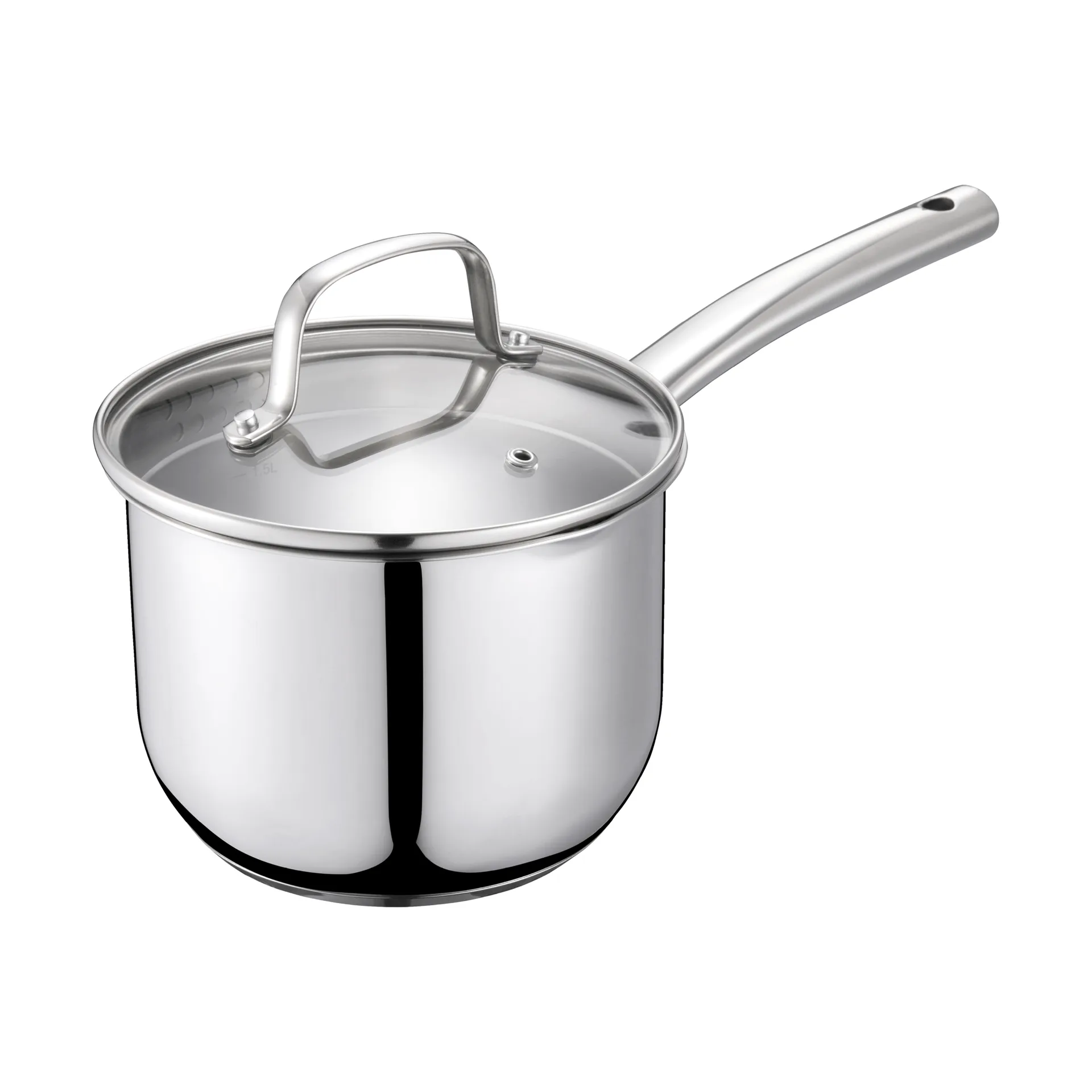 Conjunto de tachos Kerri, Aço inoxidável, 10 peças Dorre