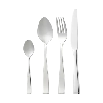Conjunto de talheres Freja em aço inoxidável - 48 peças - Dorre