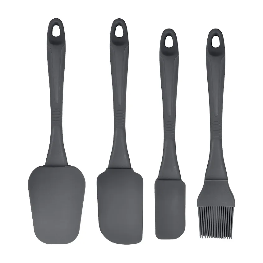 Conjunto de utensílios de cozinha Rowan 4 peças, Cinzento Dorre