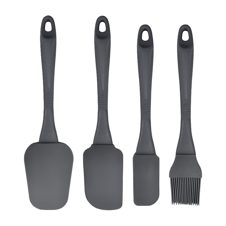 Conjunto de utensílios de cozinha Rowan 4 peças - Cinzento - Dorre