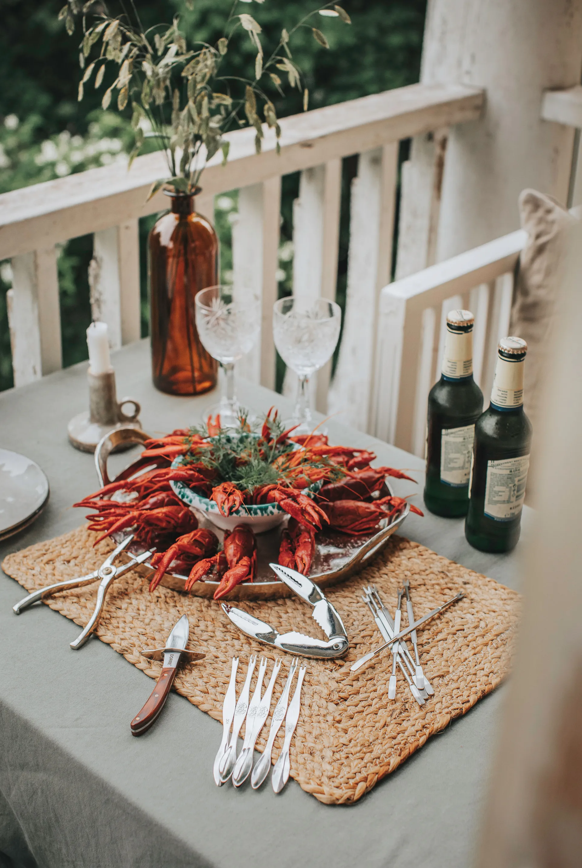 Conjunto para peixe Skai 15 peças, Aço inoxidável Dorre