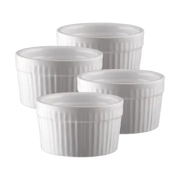 Conjunto para queimar crème brûlée - Cerâmica, 5 peças - Dorre