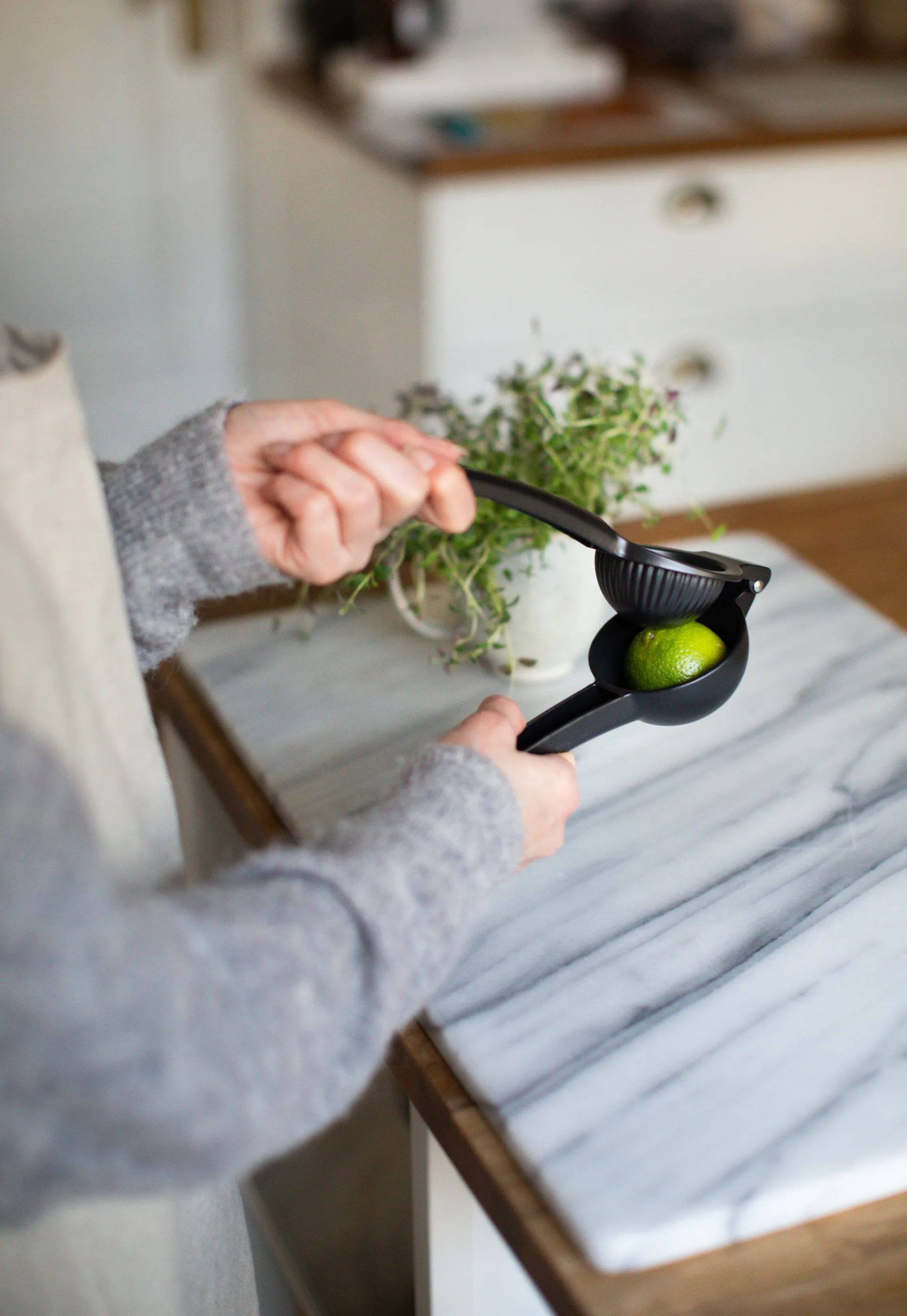 Espremedor de citrinos Cyra, Preto Dorre