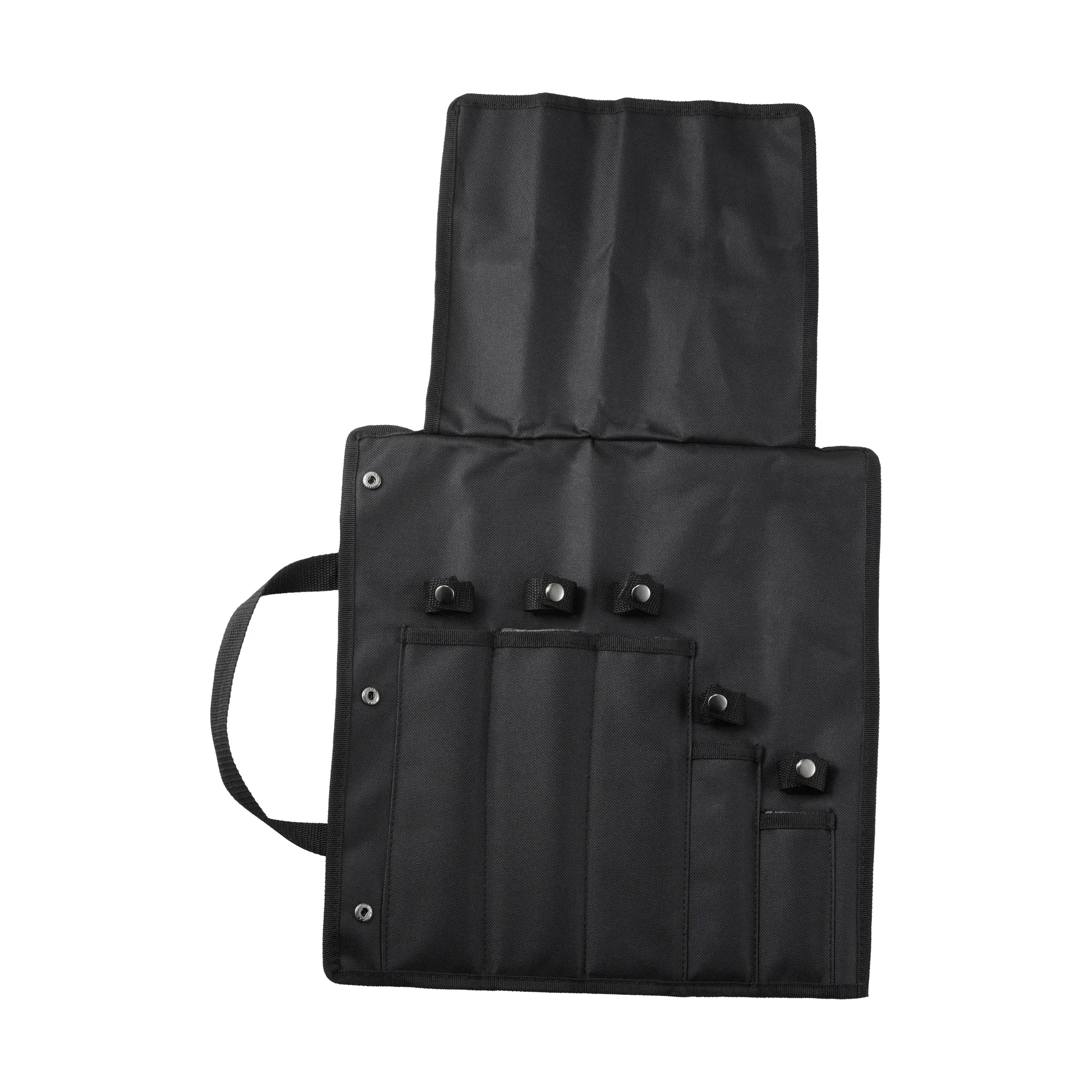 Estojo para facas Kadi, Nylon preto, 5 compartimentos para facas Dorre