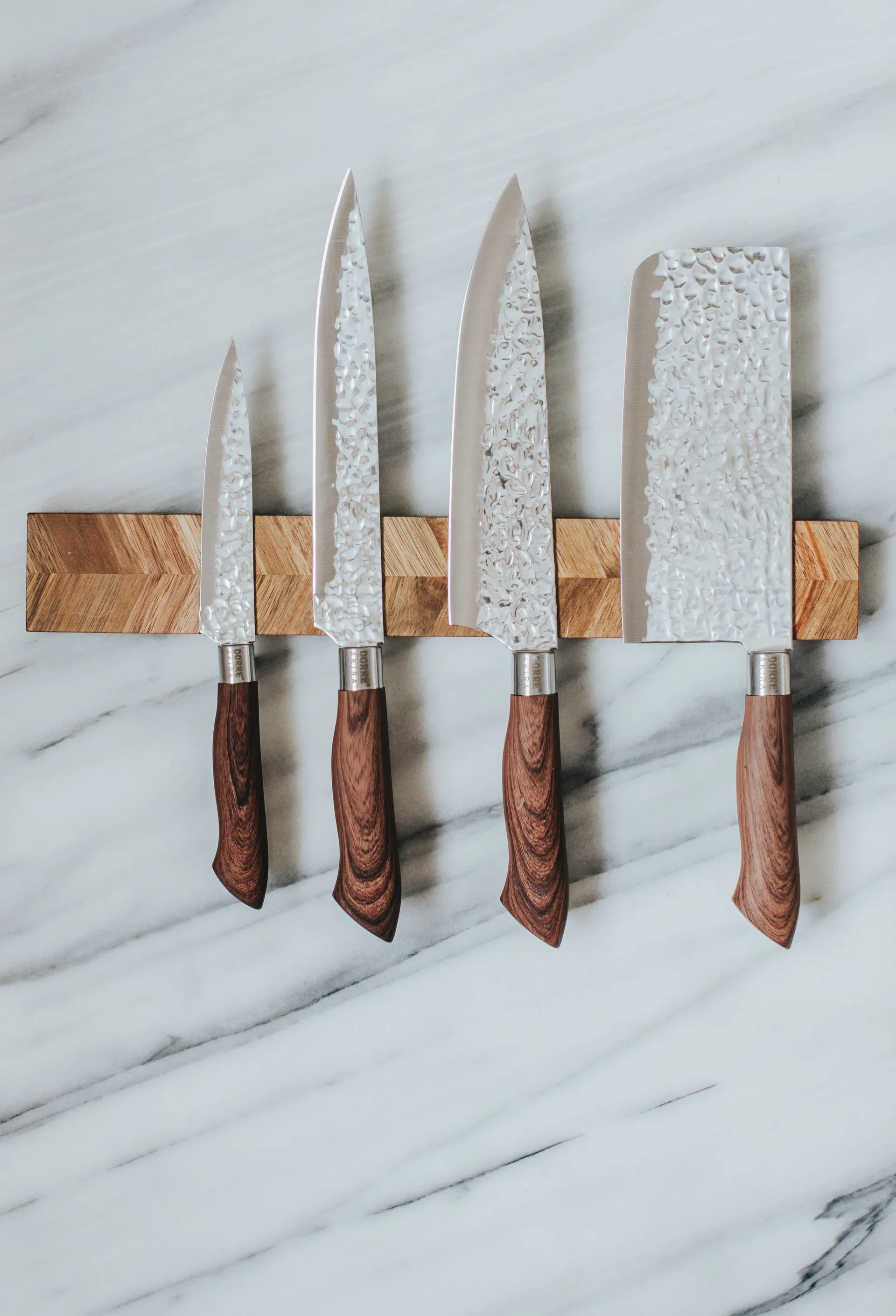 Faca de chef chinesa Akira 30 cm, Marrom Dorre