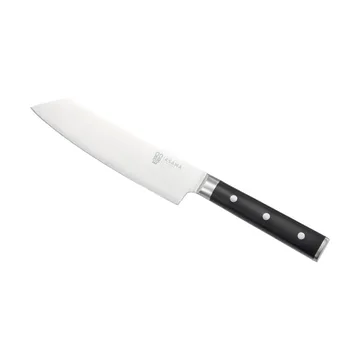 Faca Kiritsuke Asama - Aço inoxidável, preto, 33 cm - Dorre