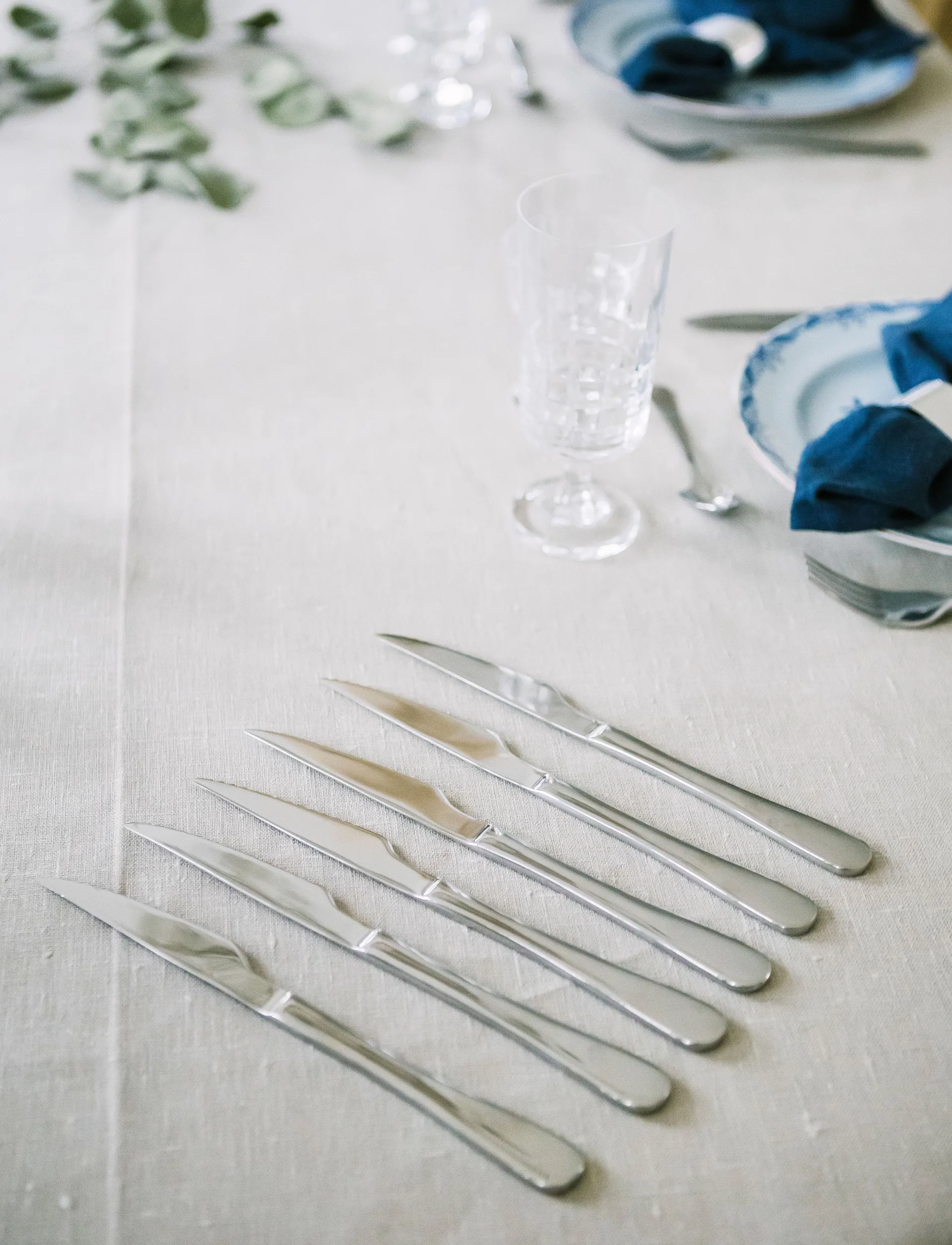 Faca para grelhar Classic, 6 un., Aço inoxidável Dorre