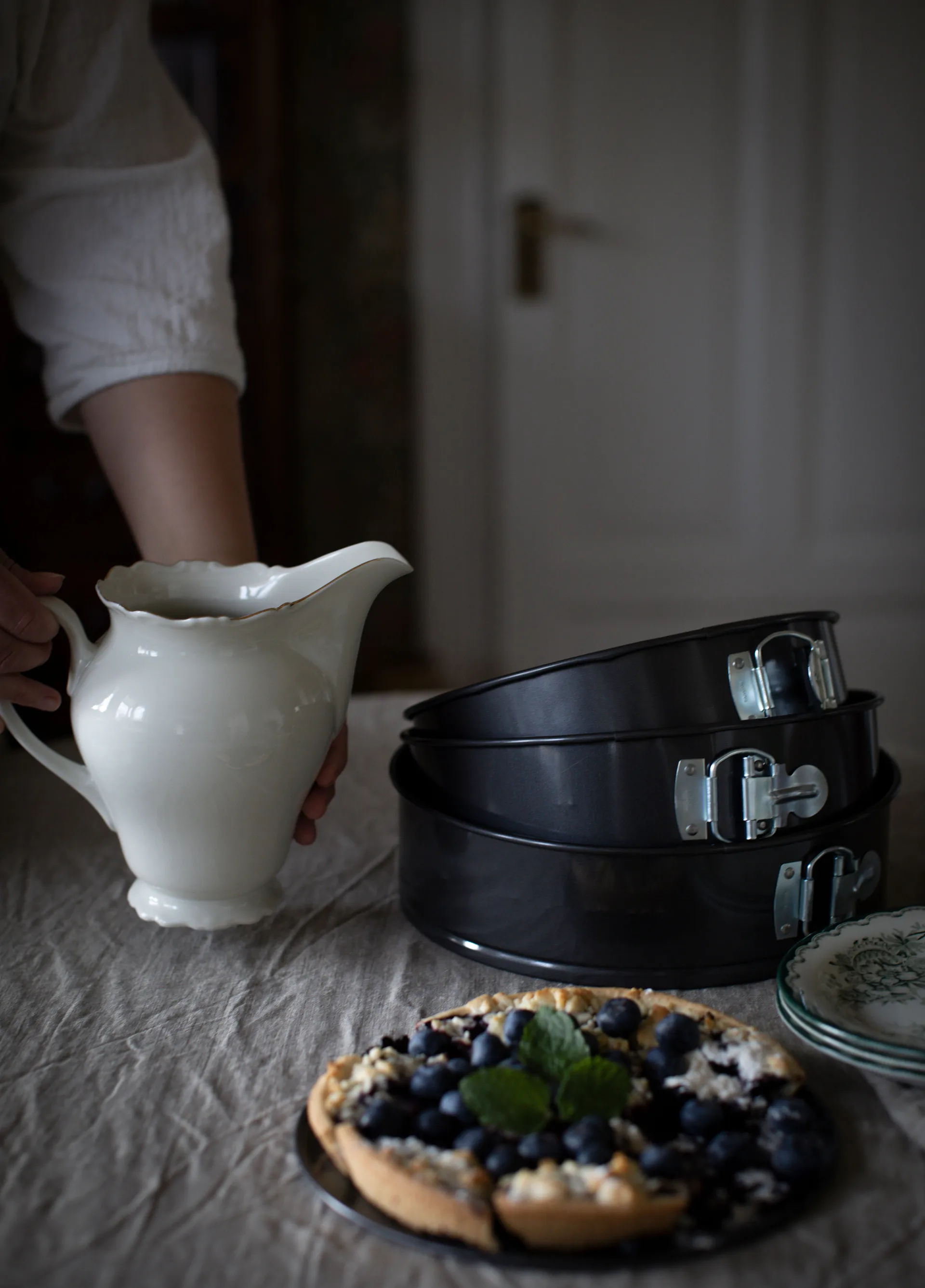 Forma de mola Solie 3 un., Preto Dorre