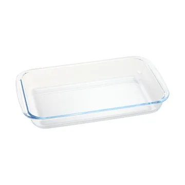 Forma para forno Une - Vidro, retangular, 39,3x23,6x5,5 cm - Dorre