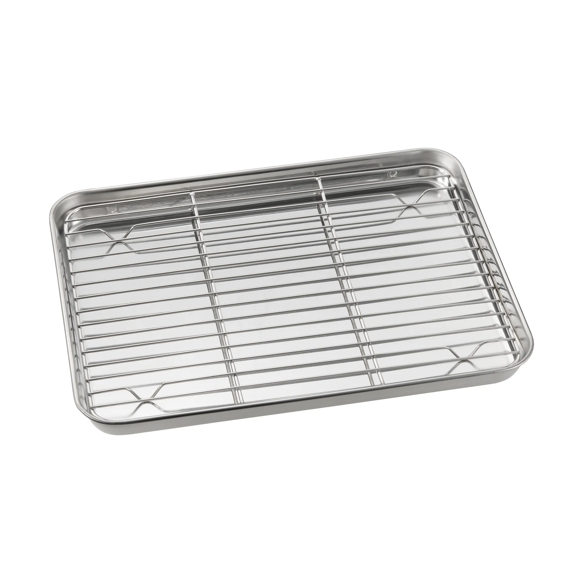 Gili gastrobleck, Aço inoxidável, com grelha, 31,5x24,5 cm Dorre