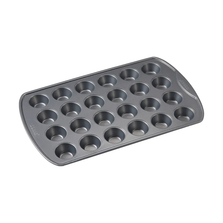Karabo forma para muffins em aço carbono 24 cavidades - 42,5×26×2,8 cm - Dorre