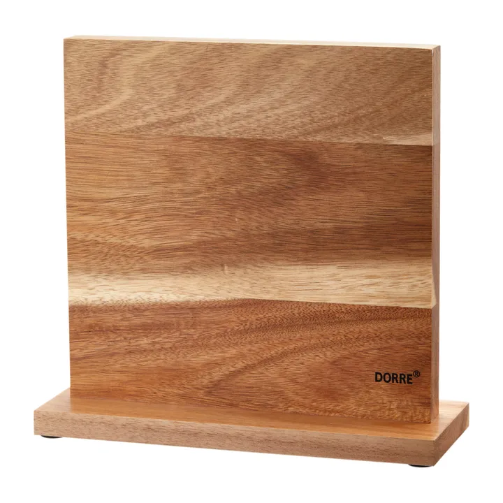 Kaya suporte para facas 22x22 cm - Acácia - Dorre
