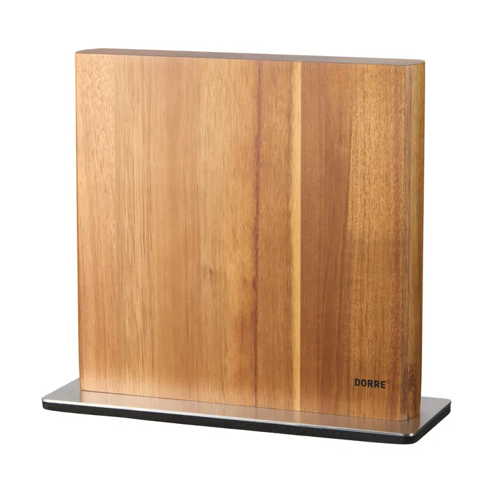 Kira suporte de facas magnético - Aço inoxidável-madeira de acácia FSC - Dorre