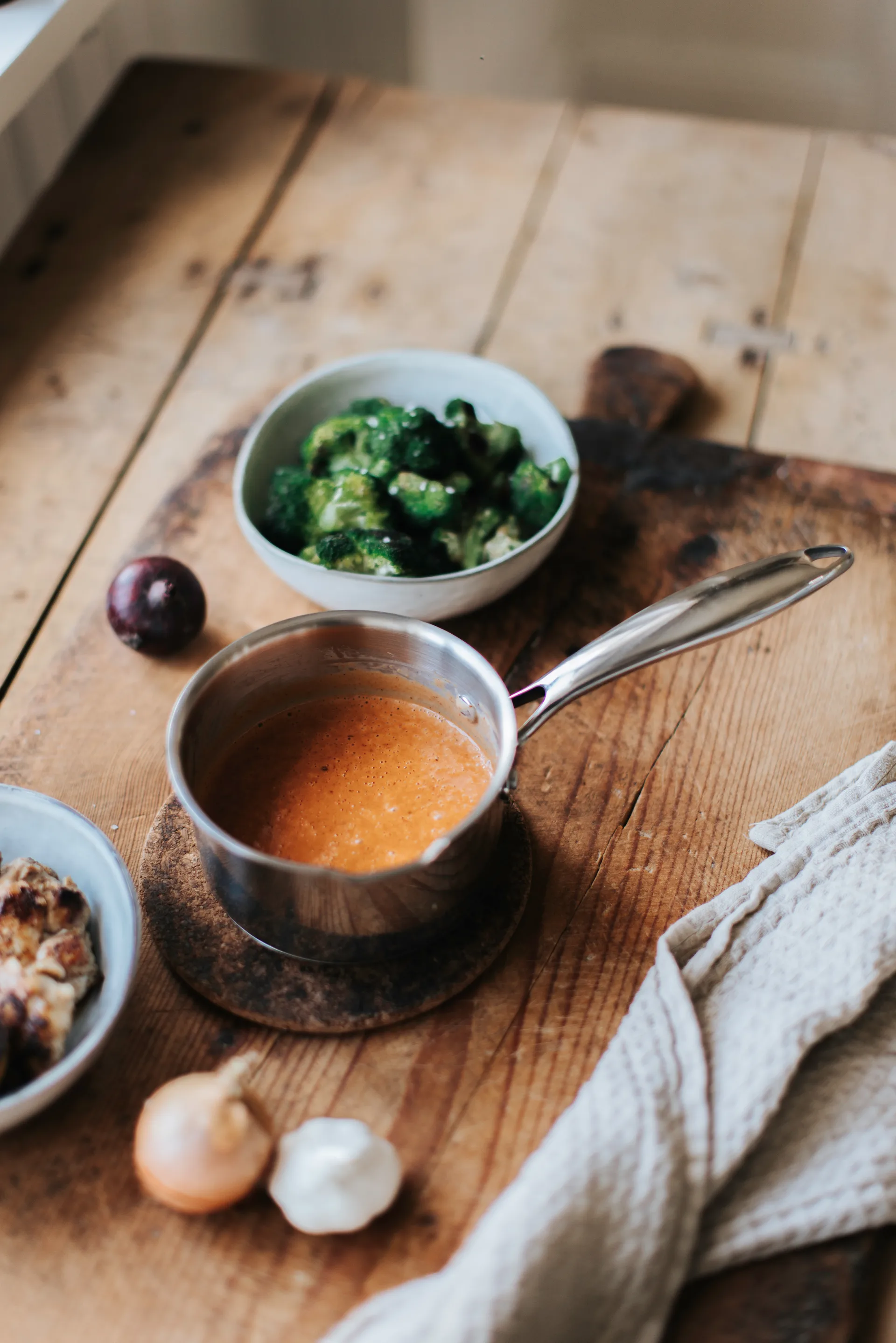 Panela para molhos Karla 1 L, Prata Dorre