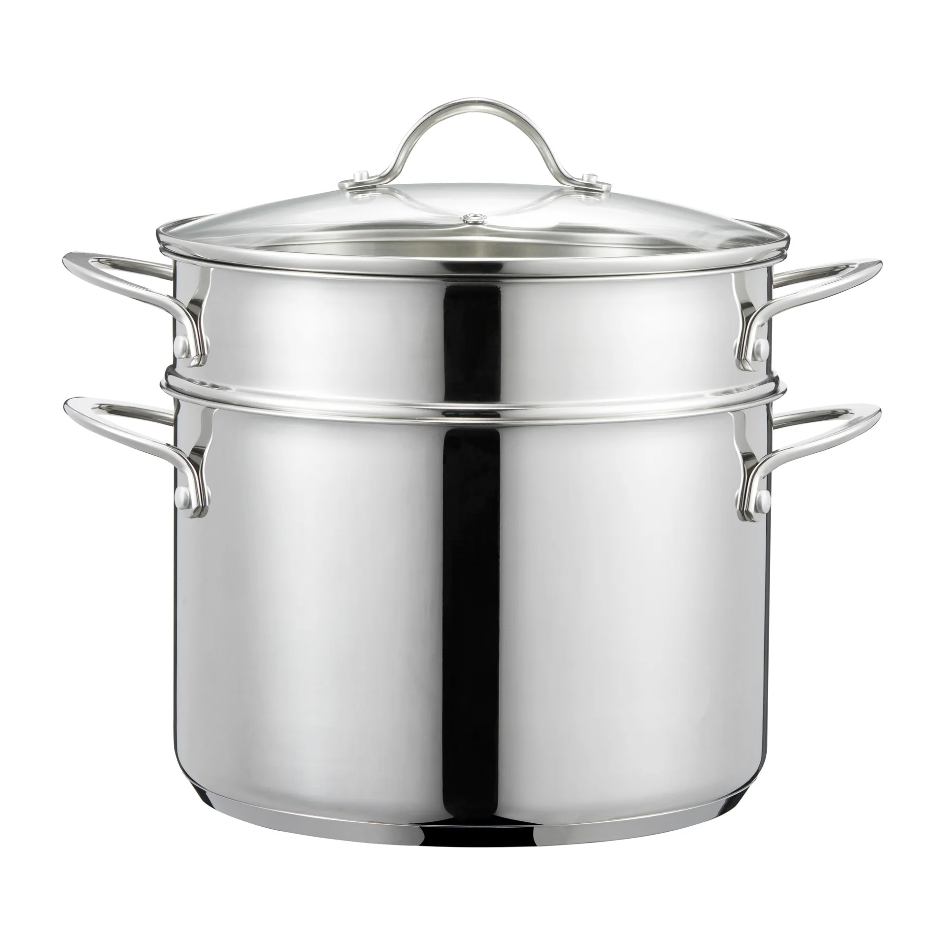 Panela para pasta de encaixe Kosmo 7,6 L, Aço inoxidável Dorre