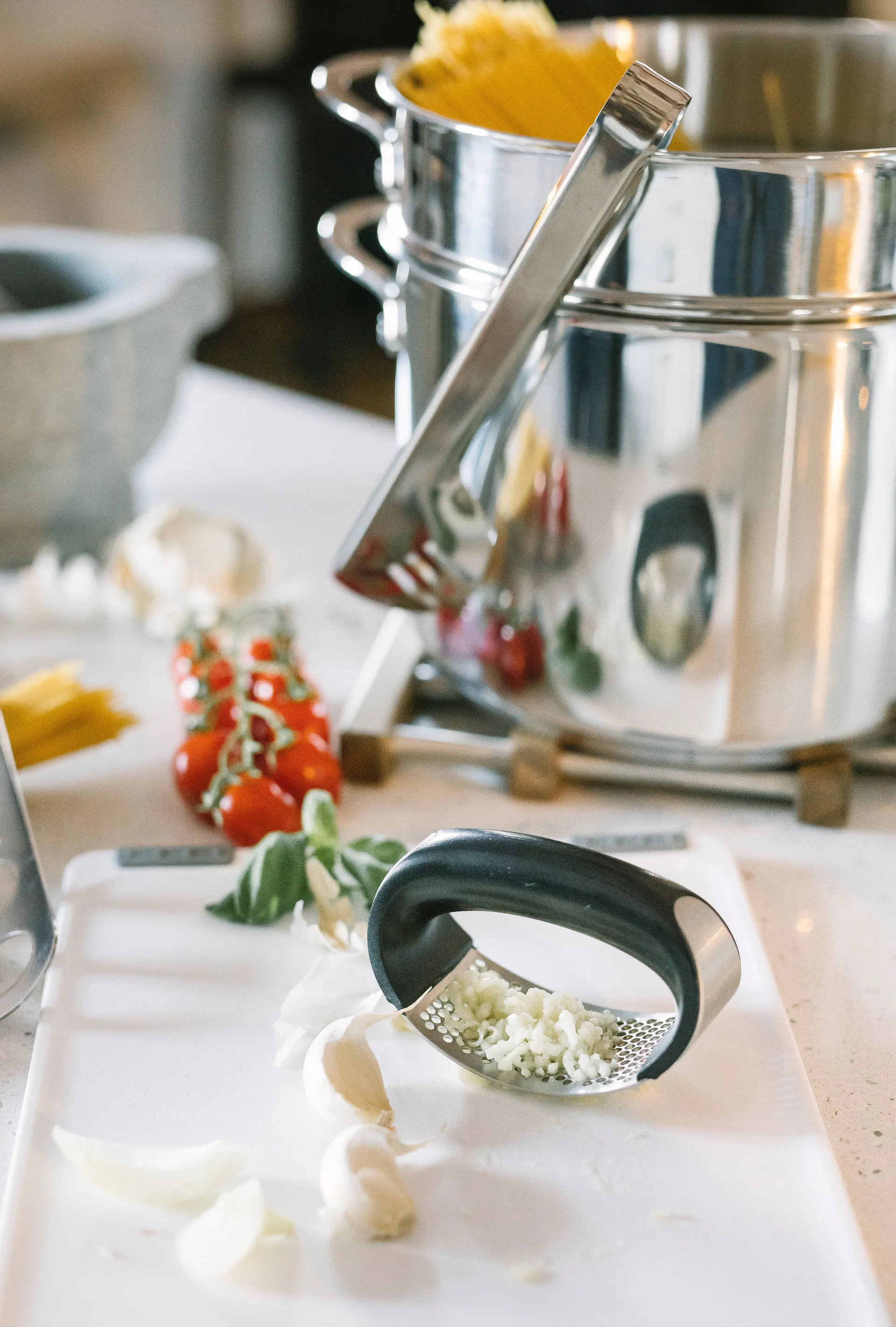 Panela para pasta de encaixe Kosmo 7,6 L, Aço inoxidável Dorre