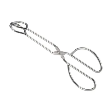 Pinça de cozinha e de servir Kelle - Aço inoxidável, 25,5x9,5 cm - Dorre