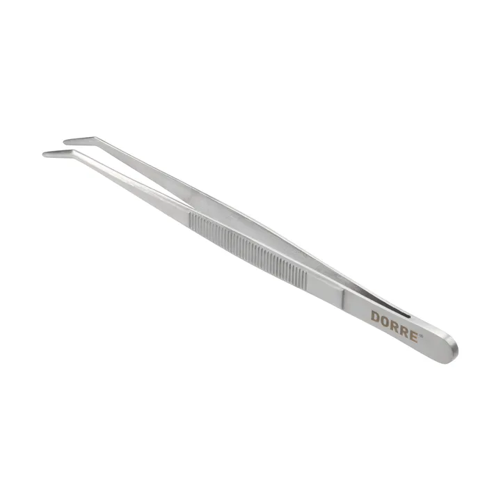 Pinça de cozinha Maci - Aço inoxidável, curvado, 16 cm - Dorre