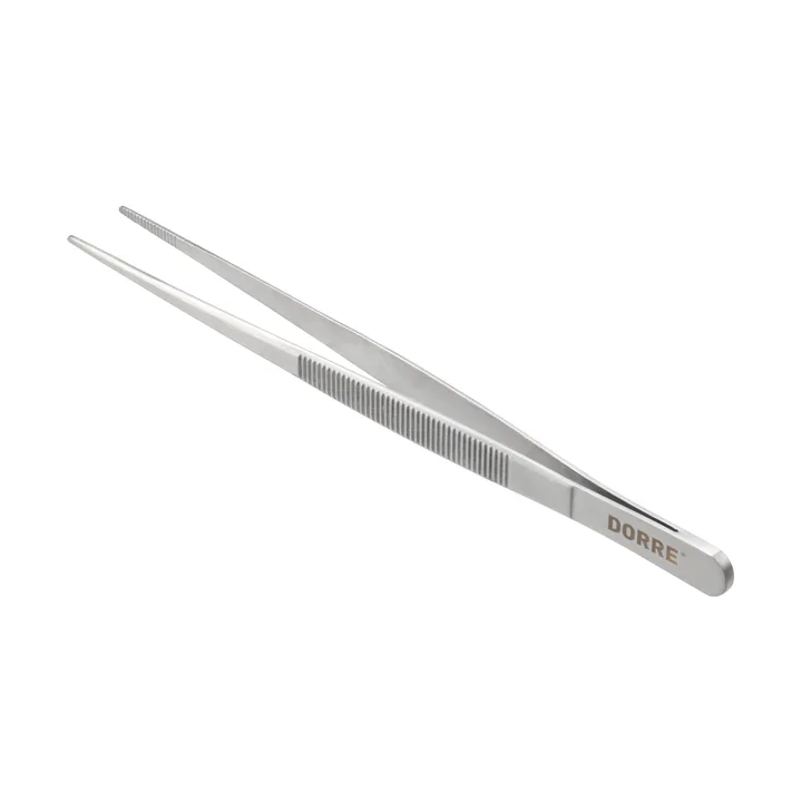 Pinça de cozinha Maci - Aço inoxidável, reto, 16 cm - Dorre