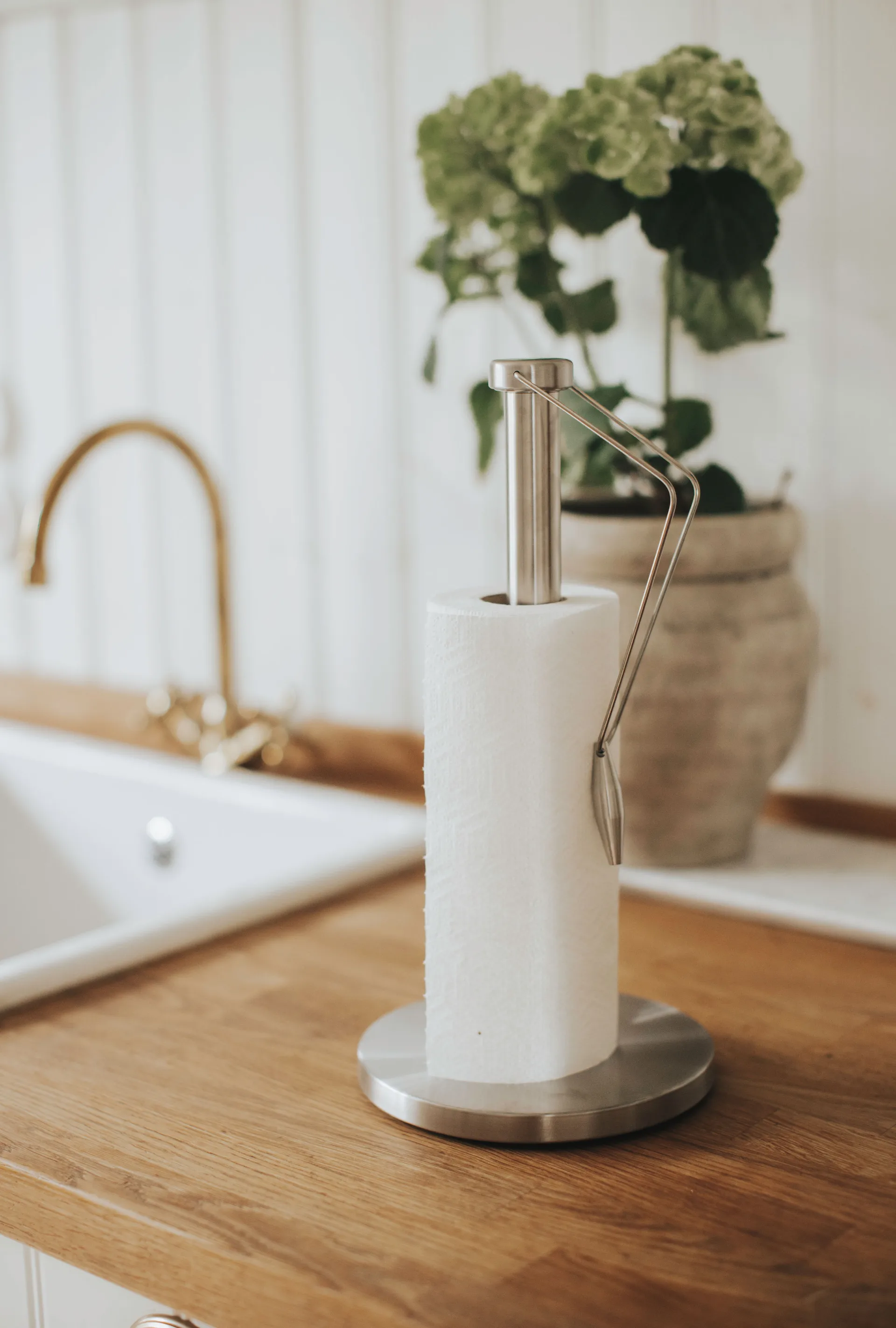 Porta-rolos de cozinha Alnes 36 cm, Aço inoxidável Dorre