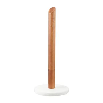 Porta-rolos de cozinha Penny 32 cm - Madeira-mármore - Dorre