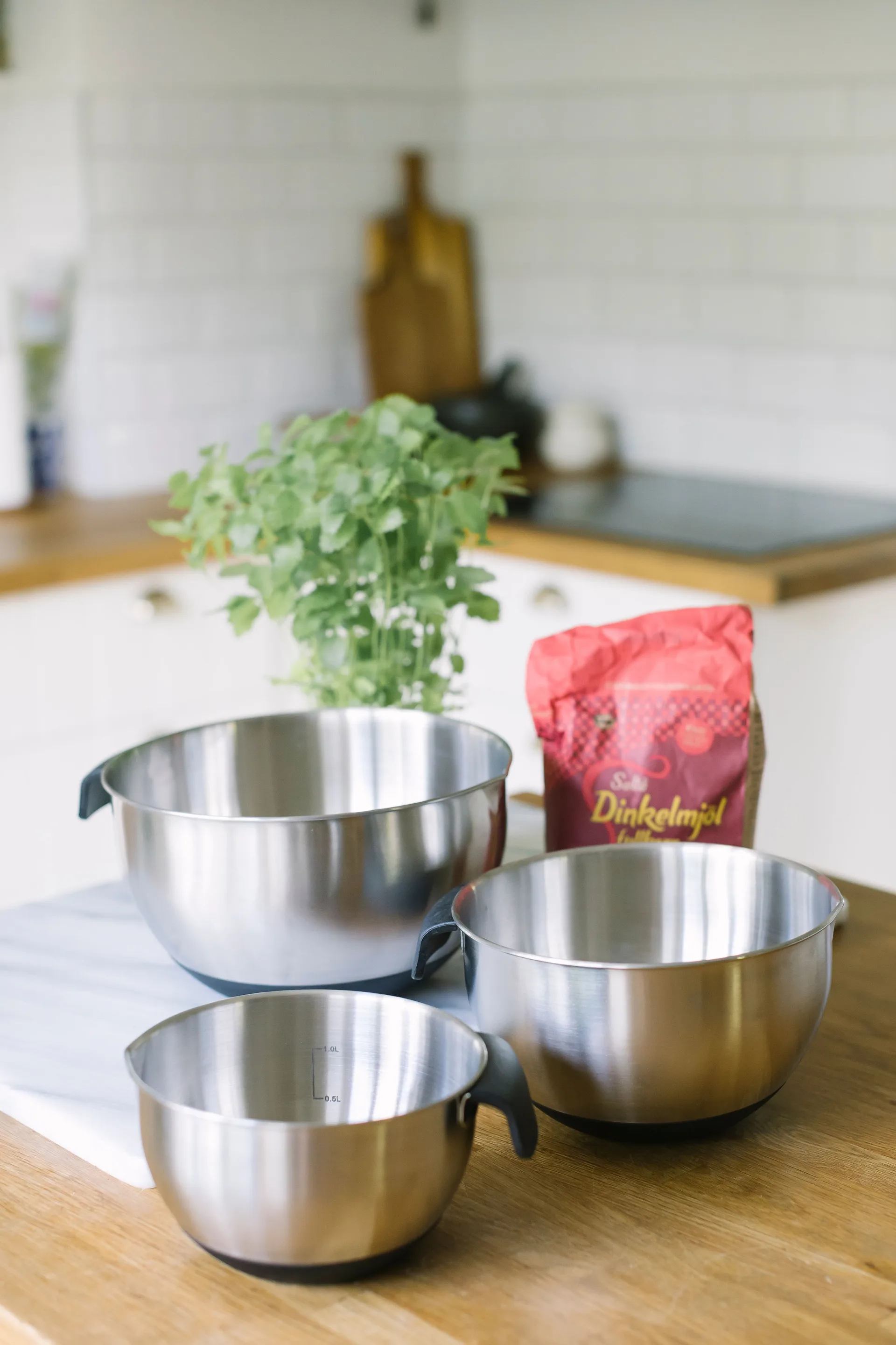 Potes Becca x 3, Aço inoxidável Dorre