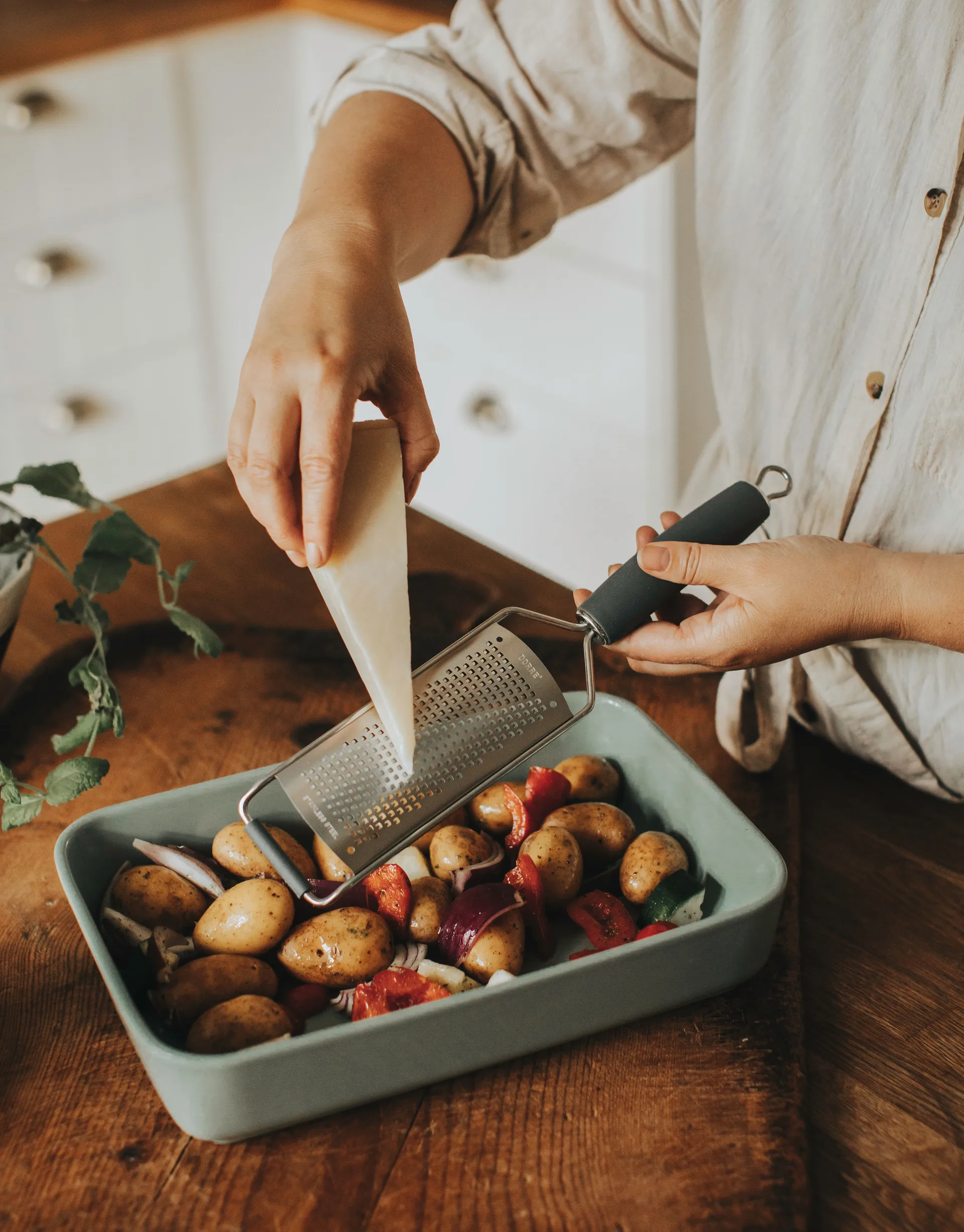 Ralador Zoya 33,2 cm, Cinzento Dorre