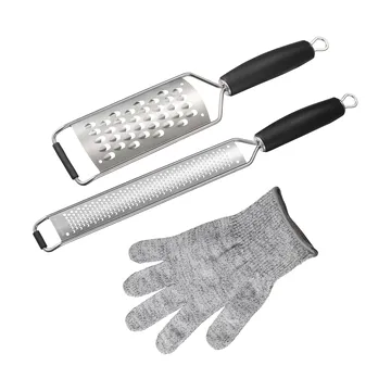 Rion conjunto de raladores - Aço inoxidável, 3 peças - Dorre