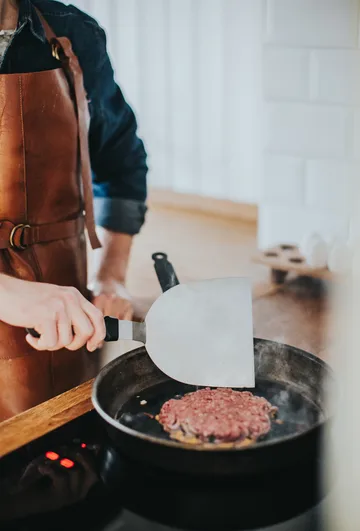 Sasha espátula aço inoxidável - Preto-XL - Dorre