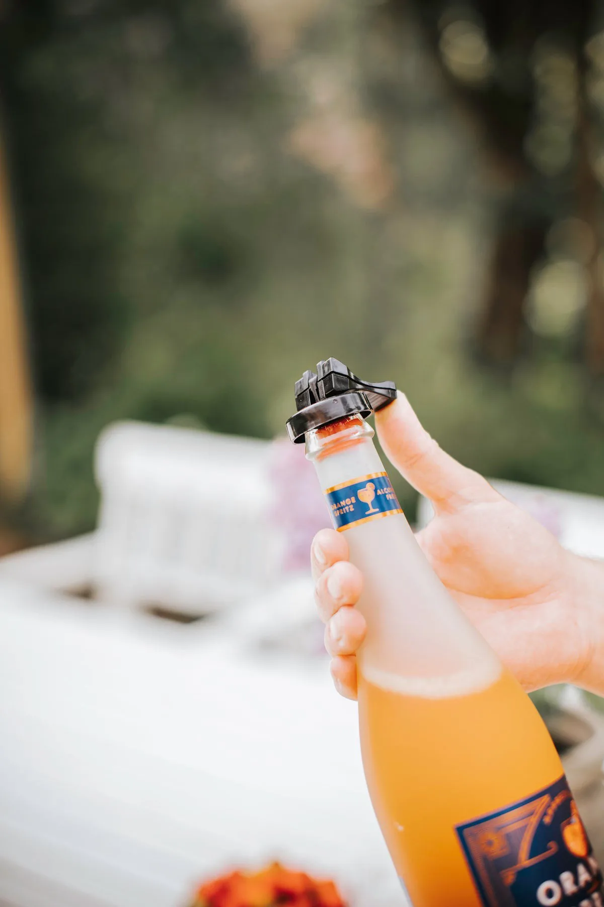 Selador de garrafas Bobo 2 unid., Preto Dorre