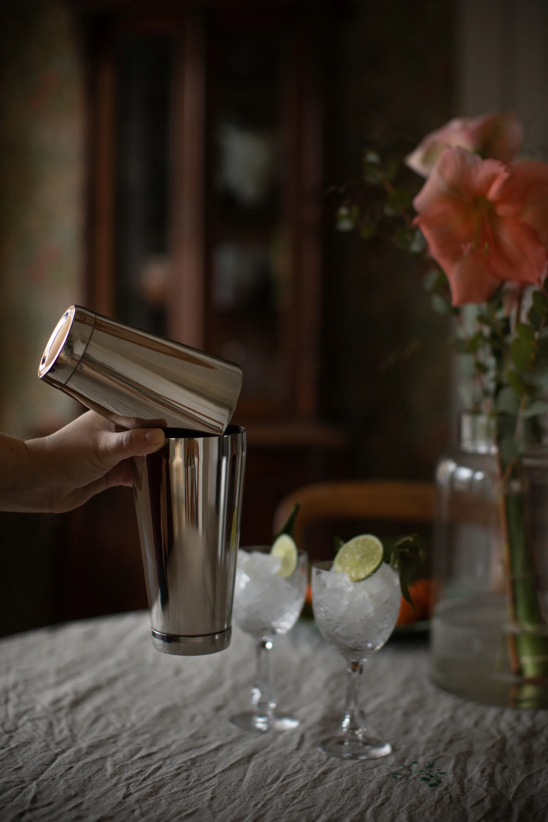 Shaker Bora Boston, Aço inoxidável Dorre