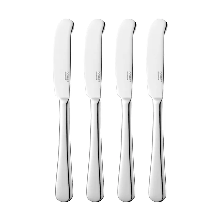 Sheli faca de manteiga - Aço inoxidável, pack de 4, 16,2 cm - Dorre