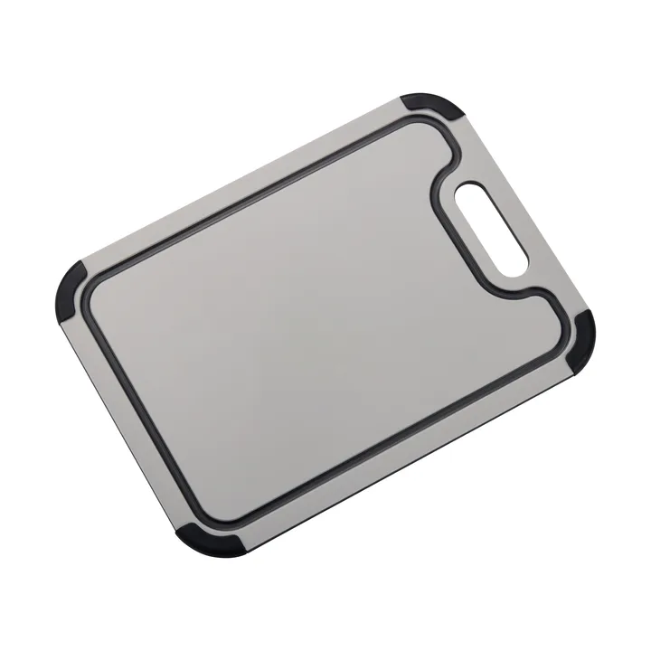 Sibel tábua de cortar em plástico com pés em silicone - 37x27,5 cm - Dorre