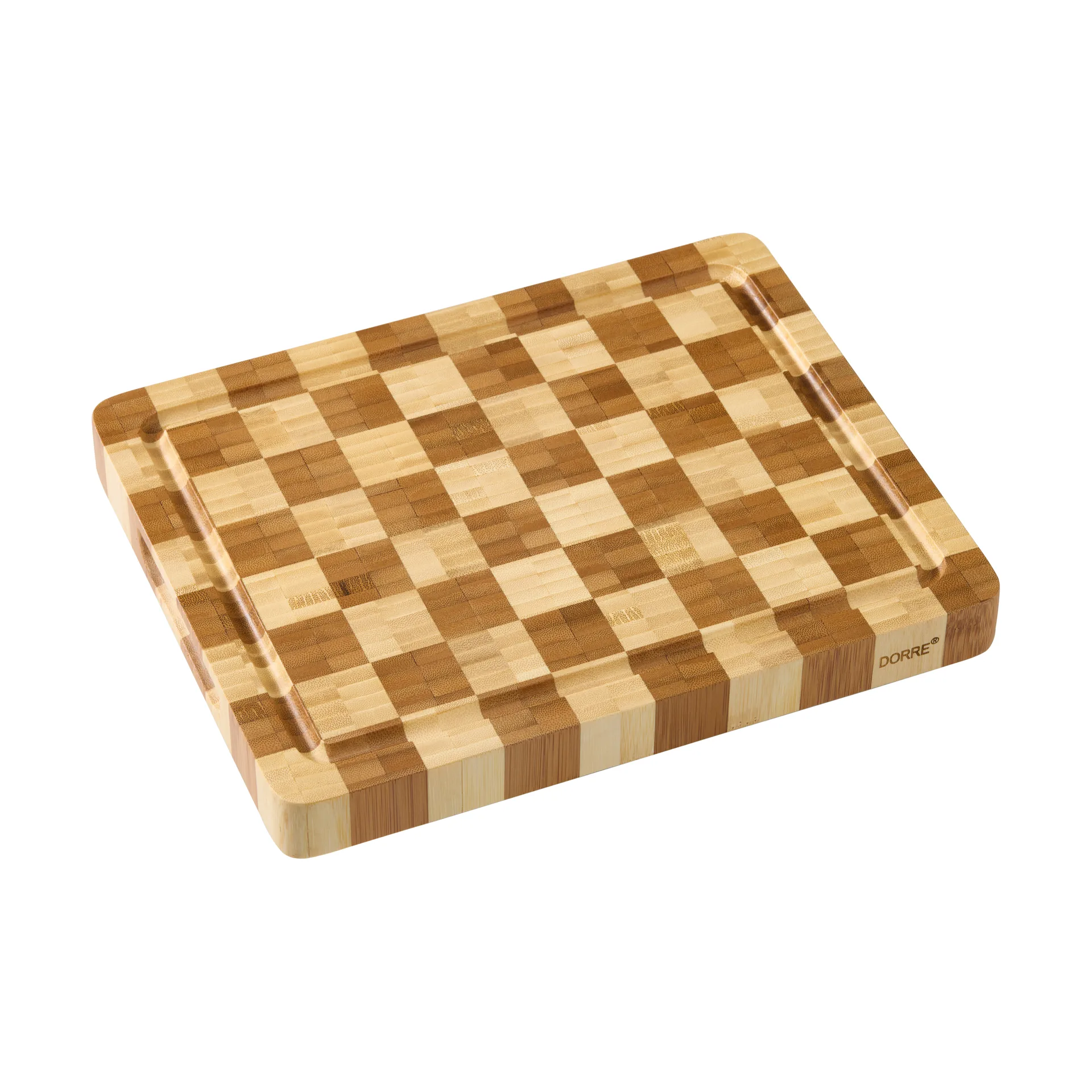 Tábua de corte Kombo, Bambu, 30x24x3 cm Dorre