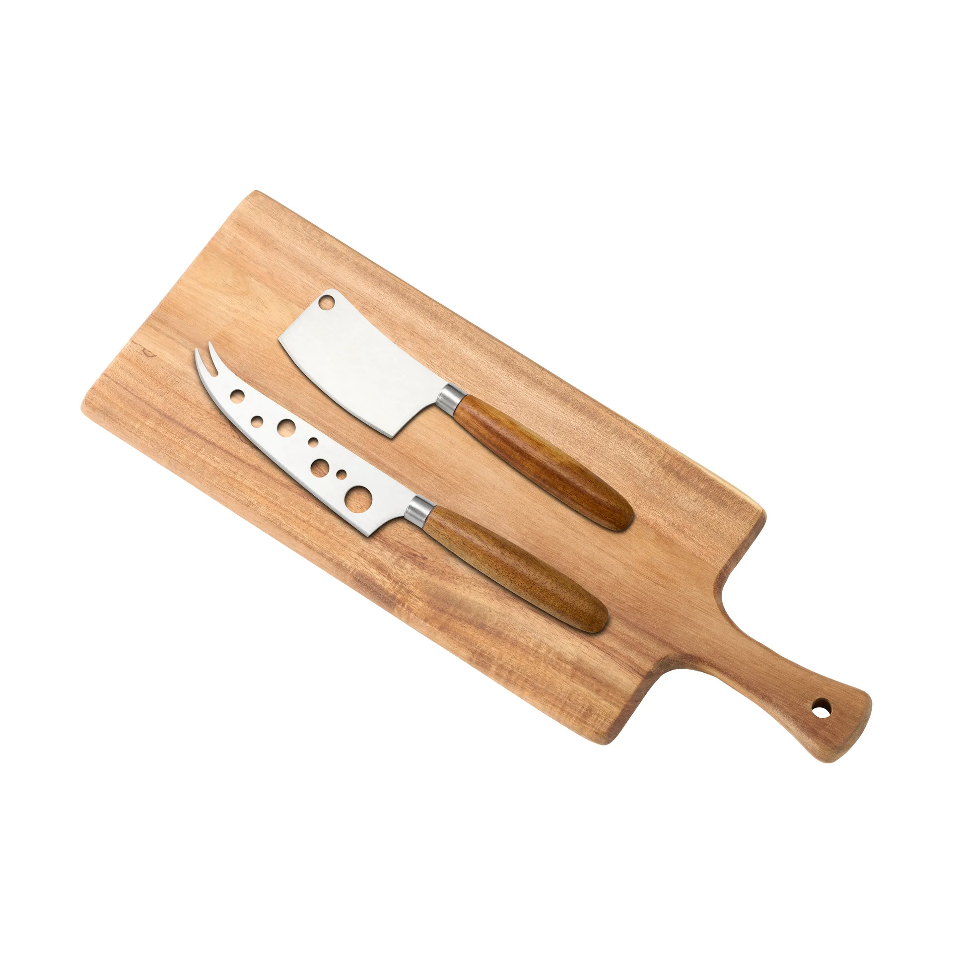 Tabua de servir Sany com facas de queijo, Natureza Dorre