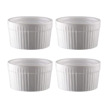 Tigela de souffle Fire Ø 9 cm, 4 un. - Branco - Dorre