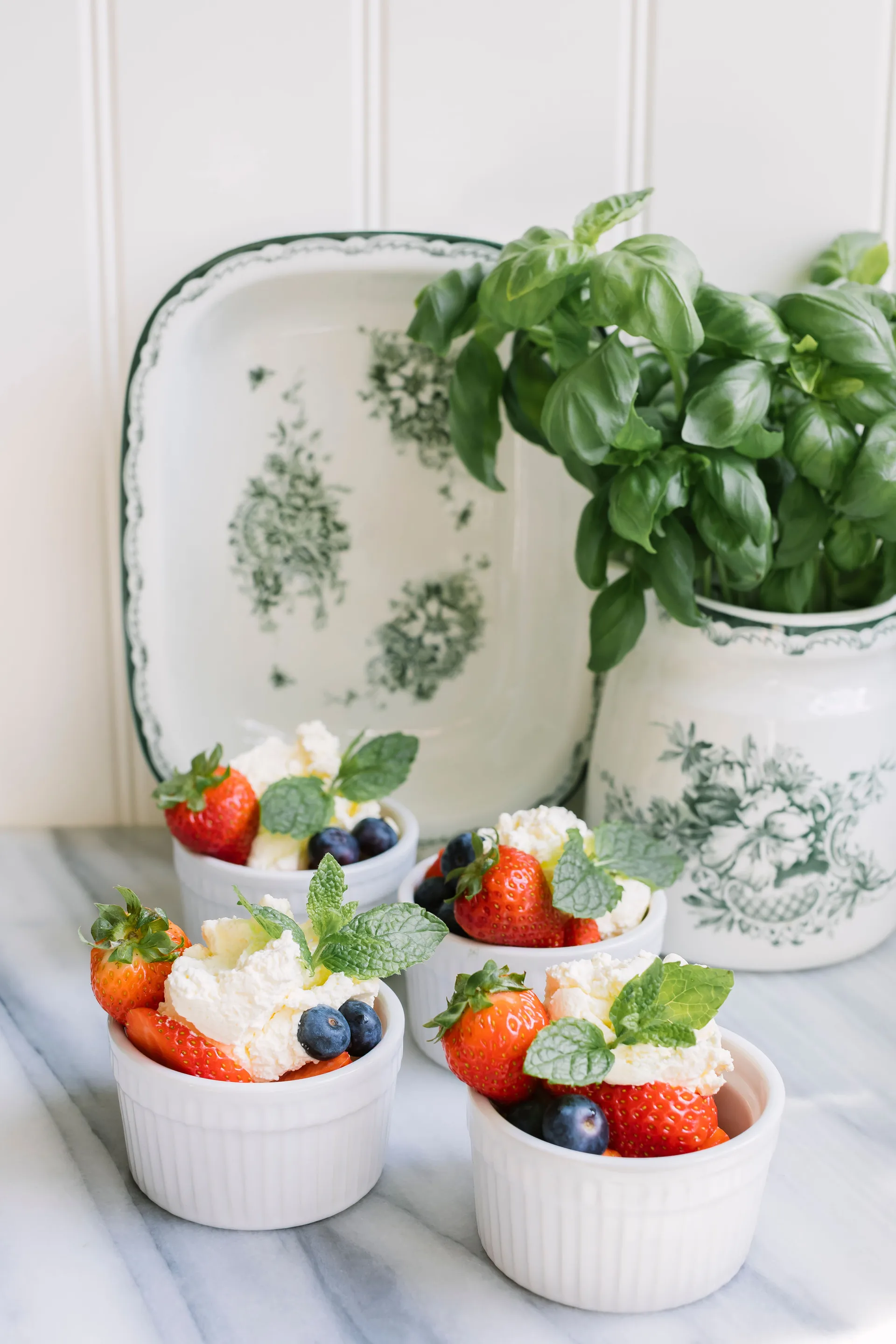 Tigela de souffle Fire Ø 9 cm, 4 un., Branco Dorre