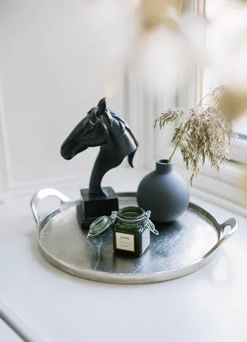 Travessa Saba Ø34 cm - Alumínio - Dorre