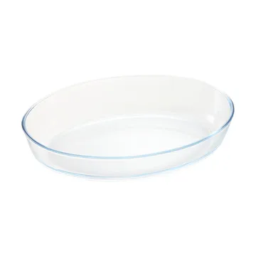 Urit assadeira - Vidro, oval, 35x24 cm - Dorre