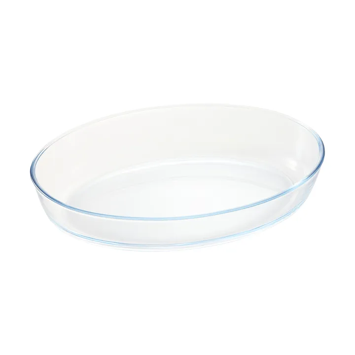 Urit assadeira - Vidro, oval, 35x24 cm - Dorre