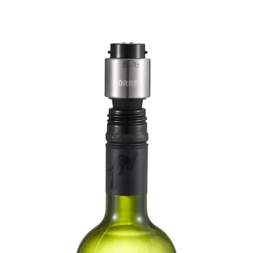 Verne arejador de vinho e vedante de vinho - Preto - Dorre