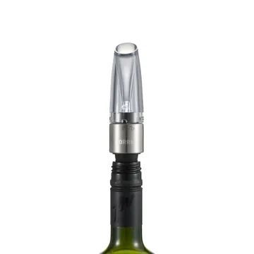Verne arejador de vinho e vedante de vinho - Preto - Dorre